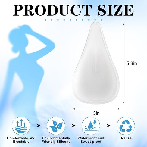 Geyoga 8 Pcs Camels Pads Toes Concealer Seamless Hider Reusable Silicone Anti Camels Cover Insert Guard for Women Girls in Kuwait