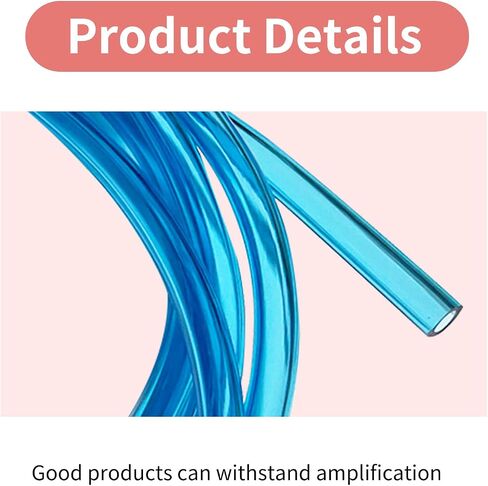 Fuel Vent Line Hose Petrol Gas Oil Tube Pipe,118.1 Inches Long 0.2 Inches Id 0.31 Inches Od Motorcycle Carburetor Fuel Pipe Universal For Atv Dirt Bike Go Kart Moped Pocket Bike (Blue) in Kuwait