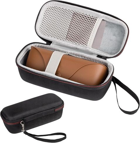 Hard Protective Case for Ray-Ban Meta Smart Glasses – Compatible with Wayfarer/Skyler/Headliner & Charging Box – Durable Travel Eyewear Case with Soft Interior & Wrist Strap (Black) in Saudi Arabia