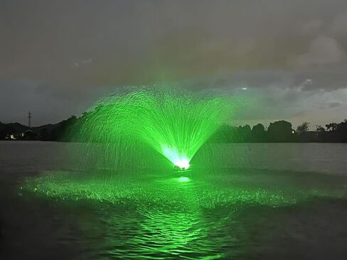 Pond Fountain Aerator, 1HP 110V 15000 GPH Fountain Pump,Stainless Steel body, 15A/110V 100FT power cord, Multifunctional time controller，Aerator Pump for Ponds & Lakes in Kuwait
