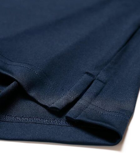 Iron & Green Men’s Performance Polo – Navy with Light‑Blue Trim, Moisture‑Wicking, Wrinkle‑Resistant, Shrink‑Free & UPF 50+ in Saudi Arabia