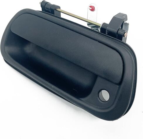Tailgate Handle Liftgate Latch Handle with Keyhole Rod Clips Compatible with Toyota 2000-2006 Tundra Textured Black Replaces 69090-0C010 690900C010 69090-0C030-C0 690900C030C0 in Saudi Arabia