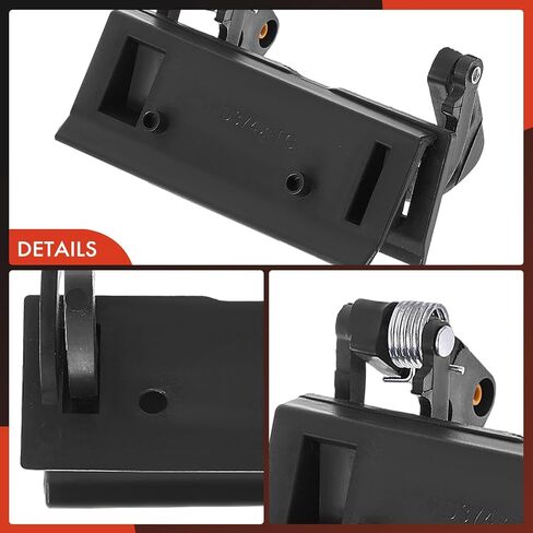 A-Premium Tailgate Handled Handgate Handgate Handled مقبض متوافق مع Ford Explorer & Mercury Mountainder ، 2002 2003 2004 ، Smooth Black ، استبدل# 5L2Z7843400AA in Saudi Arabia