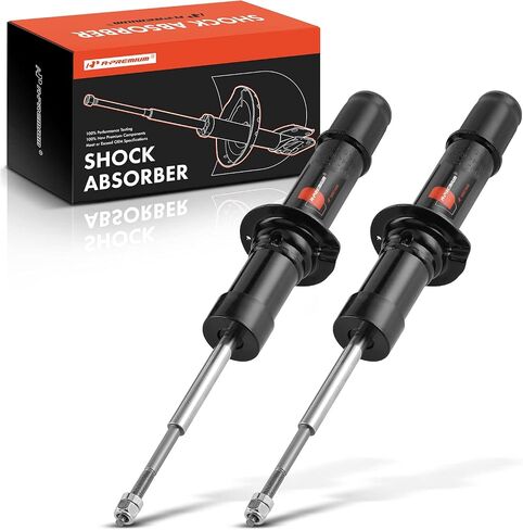 A-Premium Front Shock Absorber Strut Assembly Compatible with Chrysler Sebring 1996-2002, Cirrus 1995-2000 & Dodge Stratus 1995-2002 & Plymouth Breeze 1996-2000, 2-PC Set in Saudi Arabia