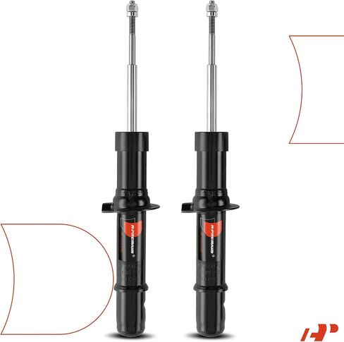 A-Premium Front Shock Absorber Strut Assembly Compatible with Chrysler Sebring 1996-2002, Cirrus 1995-2000 & Dodge Stratus 1995-2002 & Plymouth Breeze 1996-2000, 2-PC Set in Saudi Arabia