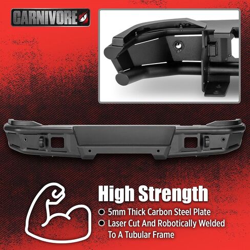 المصد الخلفي Carnivore - Fits Ford Bronco 2021-2023 - Ford Bronco Bumper Ford Bronco Parts Bronco Modular Pumper Bumper Bumper Bumper Bumper 2022 Ford Bronco - in Kuwait