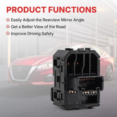 25570-3TB1A تبديل مرآة الباب ASSY-Mirror التحكم في الجانب الأيسر لنيسان Altima Pathfinder Murano Rogue Maxima 2013-2019 يحل محل 255703TB1A (25570-3TB1A) in Saudi Arabia