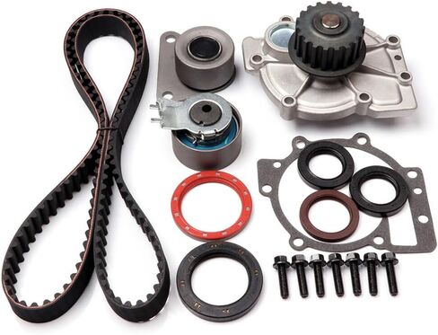 SCITOO Timing Belt Kit TB331 TCKWP331 AWK1240 Timing Belt Water Pump Kit 1998-2004 2006 for Volvo C70 2000-2004 for Volvo S40 2001-2009 for Volvo S60 1998-2000 for Volvo S70 2004-2006 for Volvo S80 in Saudi Arabia