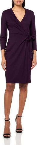 Anne Klein Women's 3/4 Sleeve Jersey Wrap Dress in Saudi Arabia