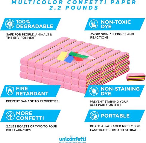 ورقة حلويات الذهب - الجزء السفلي 2.2 رطل | 1 كجم ، ورق الأنسجة القابلة للتحلل ، والوزن الخفيف قوس قزح ، وورق غير تلوين ، للأحداث ، والحرف ، والزخارف in Kuwait