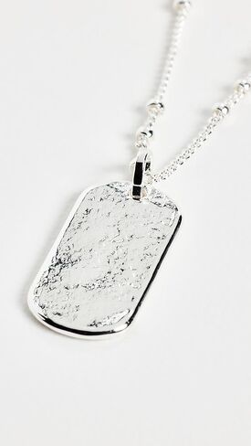 gorjana Women's Griffin Dog Tag Necklace in Saudi Arabia