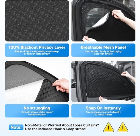 FIILINES 8PCS Car Window Shades for Honda CR-V CRV 2023-2025 Accessorie Double Layer Car Side Full Windows Rear Triangular Windshield Sun Shade 100% UV Rays & Privacy Protection in Kuwait
