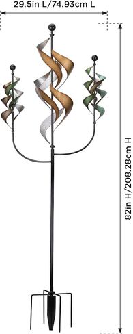 Regal Art & Gift 12250 Stellar Wind Spinner, Multi-Color in Saudi Arabia