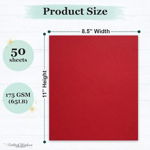 Cardstock Warehouse Pop Tone Pink Lemonade - 8.5 x 11" - 65 Lb. / 175 Gsm Premium Matte Cardstock Paper - 50 Sheets in Kuwait