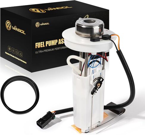 Fuel Pump Module Assembly Compatible with 1997 1998 1999 2000 2001 2002 Jeep TJ Wrangler L4 2.5L L6 4.0L 19 Gallon Tank Only Gas Replace E7115MN E7115M VANBOL0156 with Sending Unit O-ring in Saudi Arabia
