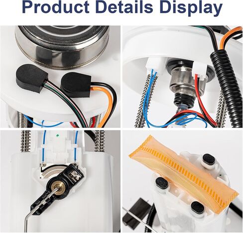 Fuel Pump Module Assembly Compatible with 1997 1998 1999 2000 2001 2002 Jeep TJ Wrangler L4 2.5L L6 4.0L 19 Gallon Tank Only Gas Replace E7115MN E7115M VANBOL0156 with Sending Unit O-ring in Saudi Arabia