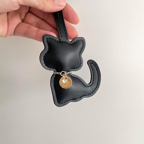 Cat Leather Bag سحر سحر لحقائب اليد حقائب تحمل حقيبة ظهر ، وملحقات حقيبة الأزياء سلاسل مفاتيح لطيفة سحر السيارة in Kuwait