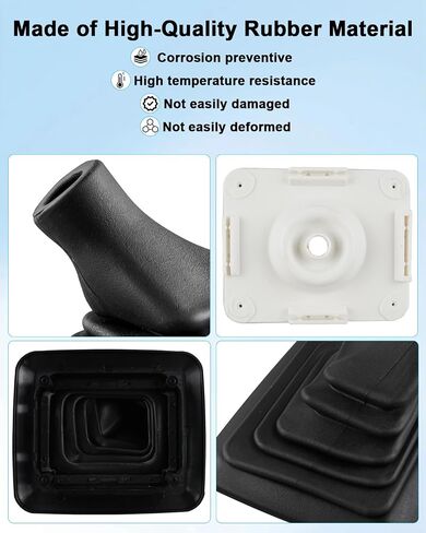 Manual Transmission Shifter Boot Fit for Ford F-250 F-350 F-450 F-550 Super Duty Super Duty 1999-2007, Manual Gear Shift Lever Rubber Knob Boot Replace F81Z7277BB F81Z-7277-BB 6-Speed in Saudi Arabia