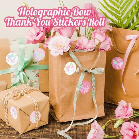 500Pcs Smile Thank You Stickers Roll Holographic Pastel Adhesive Labels for Small Business Packing Envelope Seals Handmade Crafts Gift Wedding Baby Shower Party Favors Greeting Cards, 1.5 Inch in Saudi Arabia