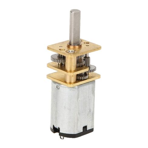 تقليل سرعة المحرك مع المعادن GA12-N20 DC 12V 60/500/1000 دورة في الدقيقة (60 دورة في الدقيقة) (500 دورة في الدقيقة) in Saudi Arabia