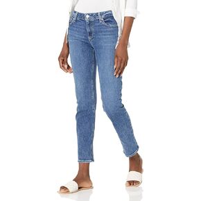 PAIGE Women's Brigitte Mid Rise Boyfriend Ankle Length in Ornate Distressed in Kuwait