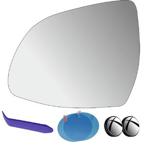 EAP DRIVER Side Mirror Glass متوافق مع BMW X3 2015-2024 ، X4 2015-2025 ، X5 2014-2025 ، X6 2015-2025 ، X7 2019-2024 ، XM 2023-2025 ، DISTED دون إعدام تلقائي 51167354631 51167291239 BM1324109 in Kuwait