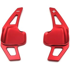 MICROCK for BMW Paddle Shifter Extensions Steering Wheel Paddle Shifter for BMW 2 3 4 X1 X2 X3 X4 X5 X6 Series, F22 F23 F30 F31 F33 F34 F15 F16 F25 F26, Aluminum Red in Kuwait