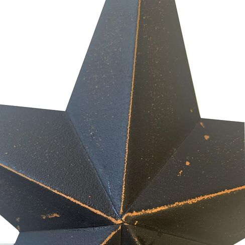 Rustic Americana Metal 3D Barn Star Decor و Patriotic Wall Decor Vintage Wall Star Country Primitive Home Decor in Kuwait