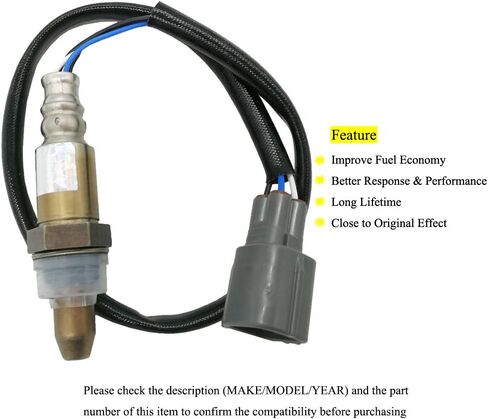 Amrxuts 234-9049 Upstream Air Fuel Ratio Oxygen Sensor for Toyota 2006-2012 Rav4 2007-2010 Sienna 3.5L 2003-2011 Camry 2004-2008 Solara 2008-2015 for Scion Xb 2.4L for Lexus ES350 3.5L 89467-06070 in Saudi Arabia