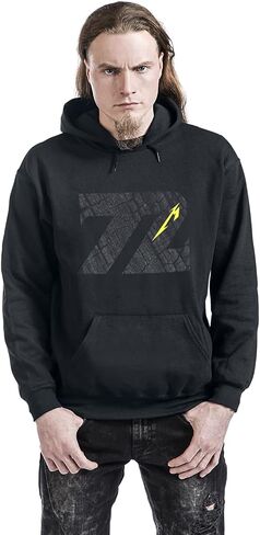 Metallica 72 Seasons Charred Logo Mens Hoodie Sweatshirt Black in Saudi Arabia