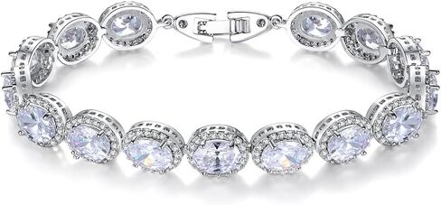 14K Gold Square Moissanite Bracelet, Refined Design for Formal Wear, Adjustable Fit in Saudi Arabia