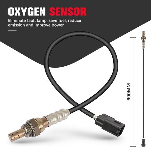 مستشعر O2 Oxygen متوافق مع Hyundai Tucson 10-14 ، Sonata 09-15 ، Santa Fe & Kia Forte 10-13 ، Optima 11-16 ، Sorento 11-15 ، Sportage 11-16 ، L4 2.0L 2.4L ، Downstream in Saudi Arabia
