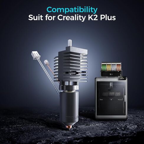 Creality Official K2 Plus Ceramic Heating Block Kit, with Quick-swap Nozzle Kit, Supports 350°C High Temperature 3D Printing Hotend Kit in Kuwait