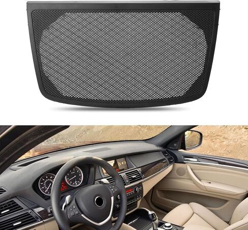 غلاف مكبر صوت لوحة القيادة شبكة 51457161796 51456972206 متوافقة مع BMW X5 E70 X6 E71 2006-2014 in Saudi Arabia