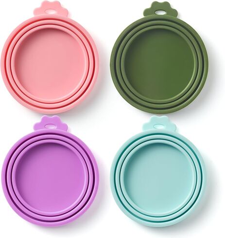 Silicone can lids cats can cover 3 piece in Saudi Arabia
