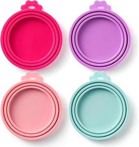 Silicone can lids cats can cover 3 piece in Saudi Arabia