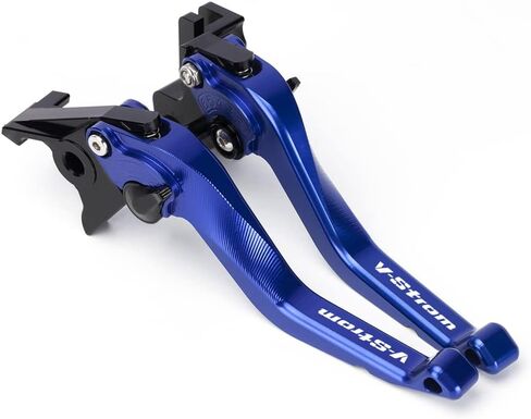 Motorcycle Short Brake Clutch Levers Compatible with Suzuki Vstrom 800 DL800 DE 2023 2024 | Front Shorter Adjustable Levers Handles V-Strom 800 DL 800 800de V Strom Accessories (Black) in Saudi Arabia