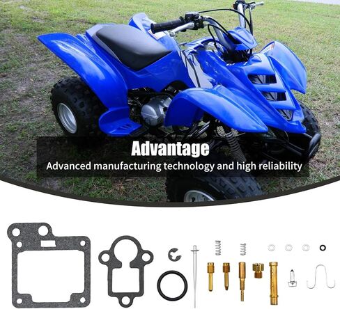 Carburetor Repair Kit Replacement For Yamaha Raptor 80 YFM80R BADGER GRIZZLY 80 YFM80 in Saudi Arabia