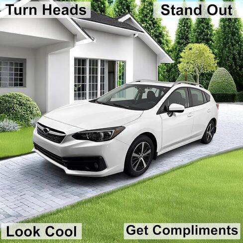BOGAR TECH DESIGNS Rear Taillight Tail Light Tint Kit PPF Compatible with Subaru Impreza Hatchback 2017-2023, Dark Smoke in Kuwait