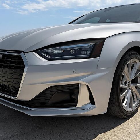 Slickmod Precut Vinyl Smoke Lint لعام 2020-2024 Audi A5 S5 RS5 (35 ٪ دخان خفيف ، 1. المصباح الأمامي) in Kuwait