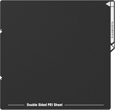 Kobra 3 Spring Steel Magnetic PEI Platform Dual Side Textured Flexible Build Plate Flex Building Sheet for Anycubic Kobra 3, Kobra 3 Combo 3D Printer in Kuwait