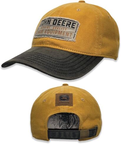 John Deere Trucker Hat Printed Twill Patch, One Size in Saudi Arabia