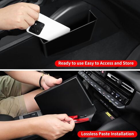 لعام 2024 2025 Toyota Land Cruiser 250 LC250 CAR CARDER SETENGER STORGERINGERAY-MUSTICALISTAL STORGENT FOR للوثائق والهواتف وملحقات LAND CRARISER الصغيرة 2025 (صندوق التخزين الجانبي المشترك) in Kuwait