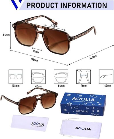 نظارة شمسية Retro TAC Aviator Aviator TR-90 Frame Women Men Trendy Sunnies يقودون حماية UV400 in Kuwait