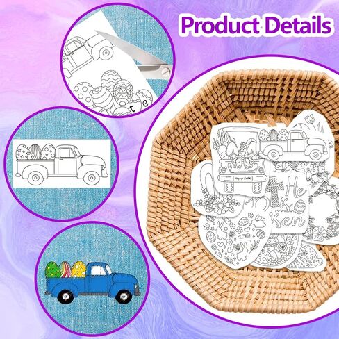 ORIGACH 4 Sheets 143 Pcs Water Soluble Embroidery Patterns Stabilizers - Pre-Printed Letter, Number & Floral Hand Sewing Stabilizers- Stick & Stitch Embroidery Patterns for Hand Sewing Beginner in Kuwait