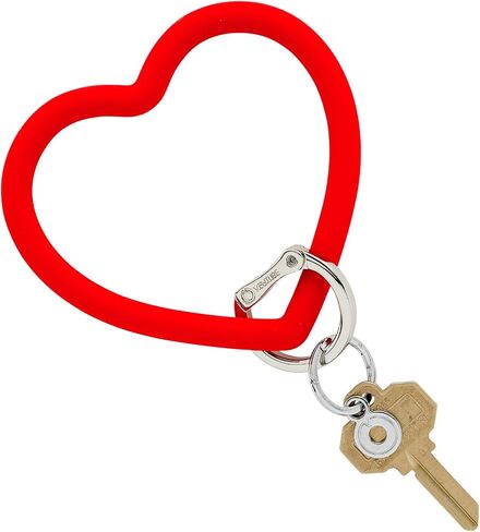 Silicone Heart Keychain – Heart Wristlet for Women, Mother’s Day Gift, Teacher Appreciation Gift, Cute Key Ring in Kuwait
