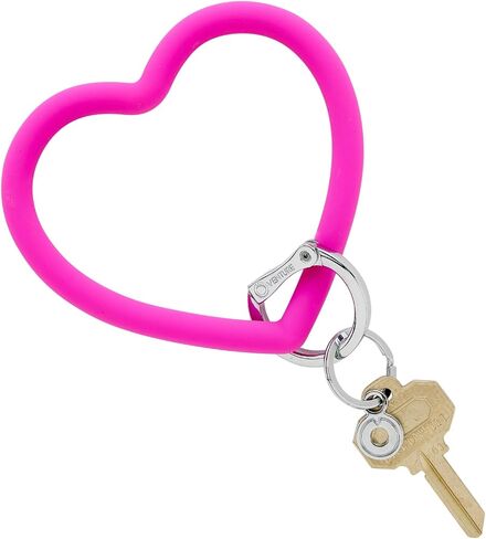 Silicone Heart Keychain – Heart Wristlet for Women, Mother’s Day Gift, Teacher Appreciation Gift, Cute Key Ring in Kuwait