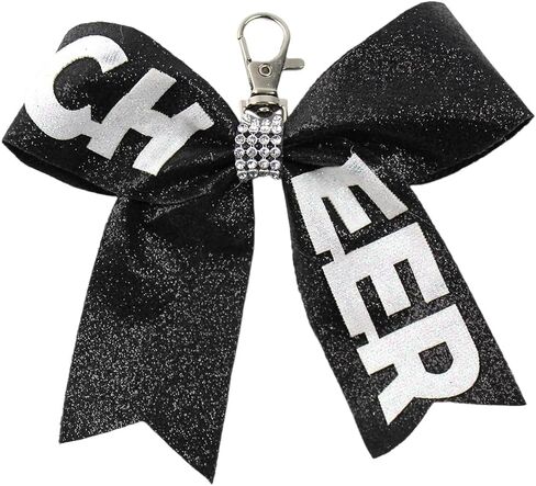 Bowknot Cheer Keychain Gamiting Game Day Keyring Keychain Cheerleader Accessory Cheer Mom Jewelry in Kuwait