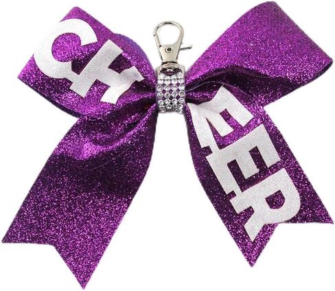Bowknot Cheer Keychain Gamiting Game Day Keyring Keychain Cheerleader Accessory Cheer Mom Jewelry in Kuwait