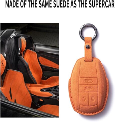 غلاف Cover Care Cover Cover Key Cover Suede من أجل Bentley Bentayga Flying Spur GT 2018-2024 in Kuwait